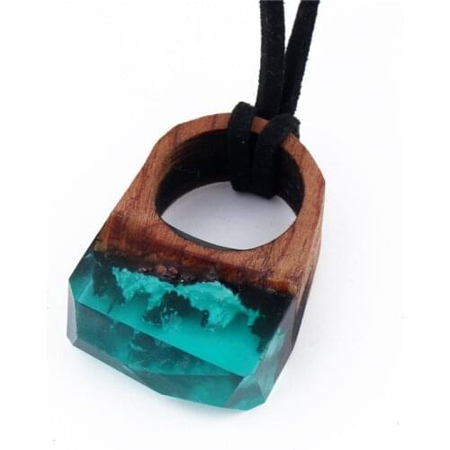 BELLAHYDIARY Bohemian Wood Pendant Women Necklace for Female Boho Black Rope Collar Clavicle Necklaces Jewelry Statement Kolye