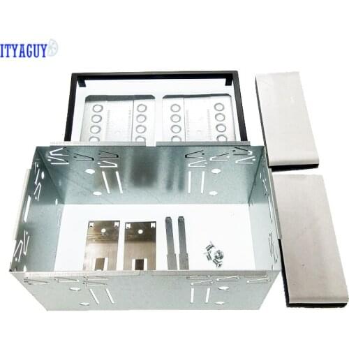 110mm Car 2 Din Universal Mounting Fascias Cage fit for VW Series Jetta Chico Golf Bora Polo MK3 MK4 DVD Fitting Frame Kits