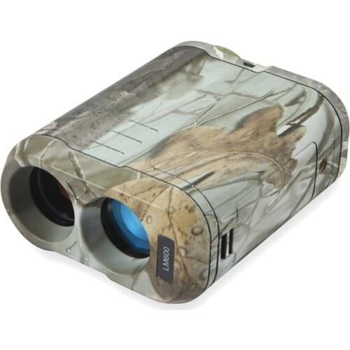 600M Golf Rangefinder 6 Times Laser Rangefinder Monocular Rangefinder Speed Tester Hunting Roulette Tape Measure Telescope