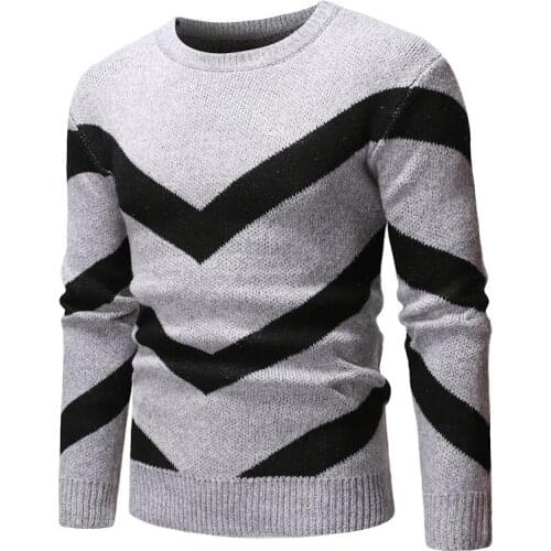 HCXY brand winter mens round neck sweaters new fashion pullover men casual bottoming shirt male