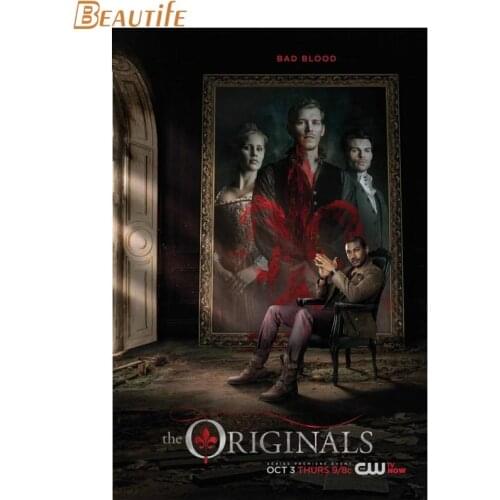 Custom The Originals Poster Cloth Silk Poster Home Decoration Wall Art Fabric Poster Print 30X45cm,40X60cm.50X75cm,60X90cm