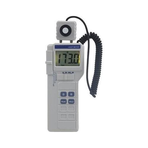 Hot Sale Original High Accuracy Digital Light Meter Luxmeter Meters LCD Backlight Portable 200000lux PEAK-HOLD 50mS Pulse Light