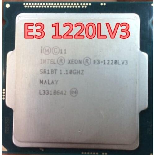 Intel Xeon Processor E3-1220L V3 E3 1220LV3 e3 1220LV3Dual-Core Processor LGA1150 Desktop CPU E3 1220L V3