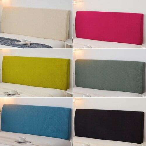 Dustproof Bedspreads Elastic Bedside Cover All-inclusive Bed Head Cover Washable Headboard Protector for Bedroom Decor