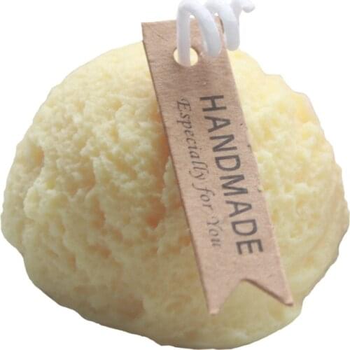 Diy Handmade Ice Cream Shape Scented Candle Mold Soap Decoration Baking Cake Silicone Mold