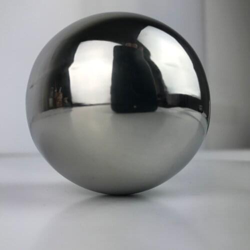 High Gloss Glitter Stainless Steel Ball Mirror Solid Balls Home Garden Decoration Supplies Ornament 50mm-150mm
