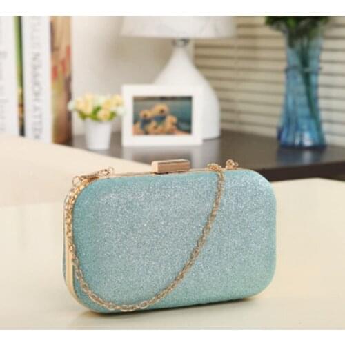 Lady Clutch Bag Evening Purses Crossbody Bags For Women Black Gold Crystal Wedding Party Handbags Mini Coin Purse Fashion Bag