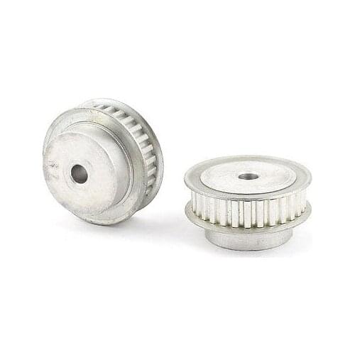 2 Pcs Stainless Steel XL Type 29T 29 Teeth 8mm Diameter Bore Timing Belt Pulley