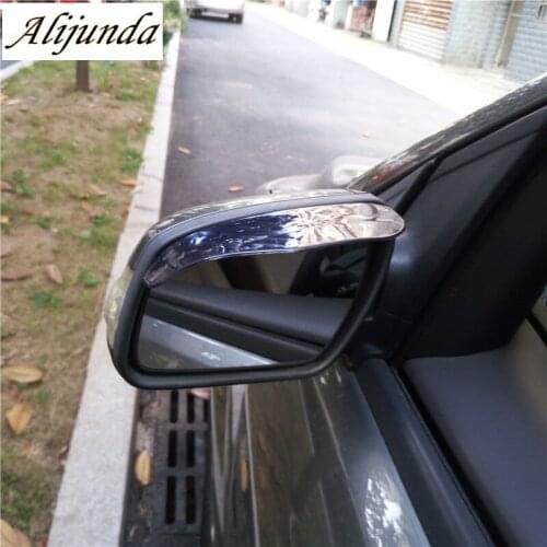 Car Rearview Mirror Rain Rainproof Eyebrow Cover For Porsche Skoda Volkswagen vw POLO Tiguan Passat CC Golf GTI R20 R36 EOS