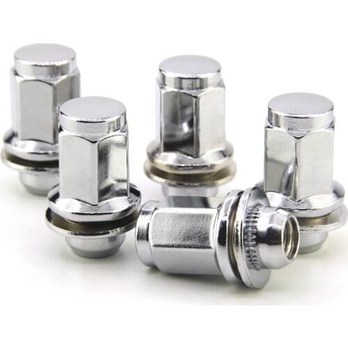 Car Tire Wheel Nuts with Washer Fit For toyota Lexus series rav4 tyre nut Corolla Crown Pardo Reiz Hyundai