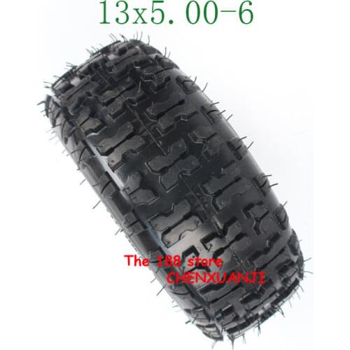 Good Reputation 13x5.00-6 Tubeless Tyre Fits for ATV QUAD Bike Gokart Scooter Mini Buggy Mower Snow Plow Tires