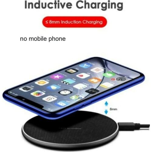 10W Qi Wireless Fast Charger Charging Pad Dock For iPhone/Samsung/Android Cell Phone