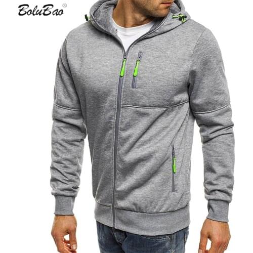 Bolubao Men's Zip Hoodies