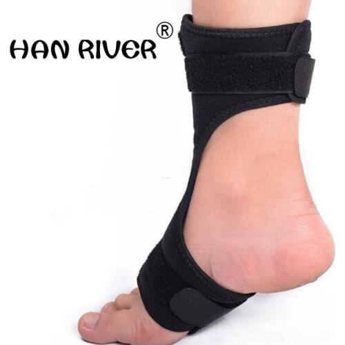 HANRIVER Support spats rehabilitation with armor ankle back aluminum strip the breathable protective equipment