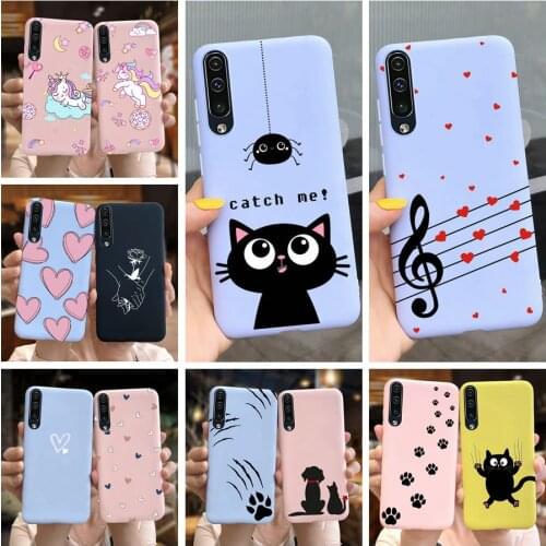 Cute Cartoon Soft Tpu Phone Case For Samsung Galaxy A50S A50 A40S A40 A30 A30S A10S A10 Case Silicone Coque Samsung A30S A10s