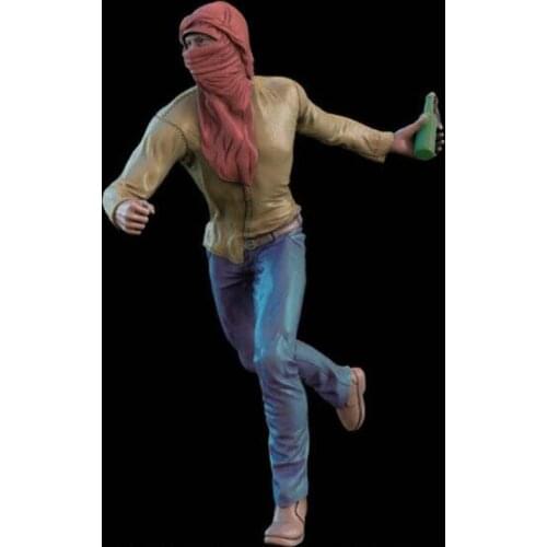 1/24 Resin Model Building Kit Figure Civilian