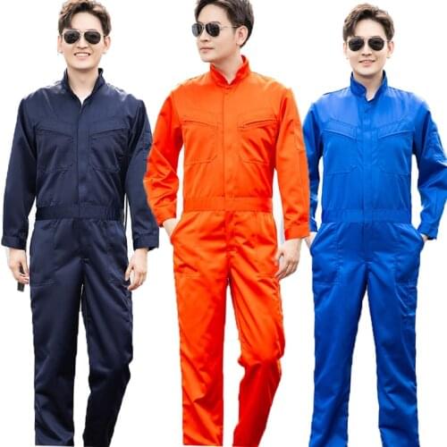 Men work clothing coverall breathable Sailor worker overalls durable factory worker jumpsuits Painter auto repair Porter uniform