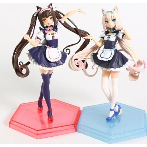 Nekopara Vanilla Chocolat Maid Outfit Ver 1/7 Scale PVC Figure Collectible Model Toy