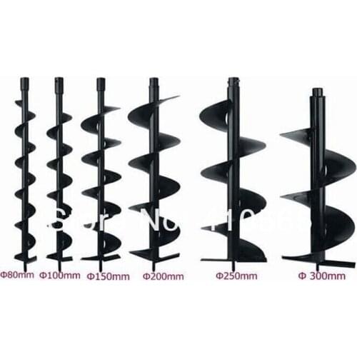 Professional Earth auger drill bits Earth drill bit auger bits drill bits 60mm 80mm 100mm 120mm 150mm 200mm 250mm 300mm