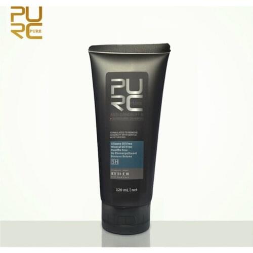 PURC 120ml Silicone free oil professional anti dandruff shampoo Deep cleansing No additives Don't hurt hair hair care products