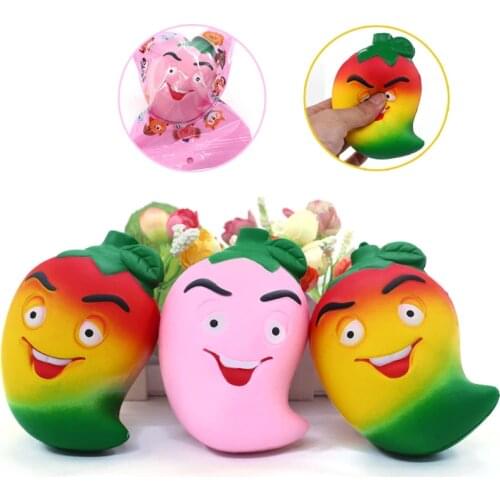 Squishy Toys Squeeze Chili Squishy Slow Rising Decompression Toys