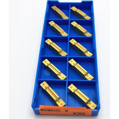 Lathe Tool MGMN400 M NC3030 Slotting and Cutting Carbide Blade CNC Turning Tool Metal Turning Tool MGMN 400