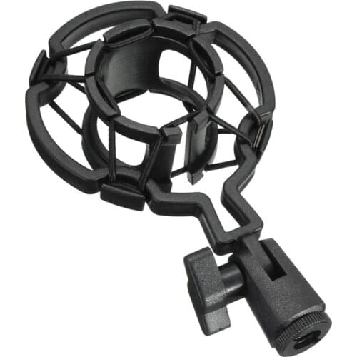 Universal Professional Condenser Microphone Mic Shock Mount Holder Studio Recording Bracket For Large Diaphram Mic Clip