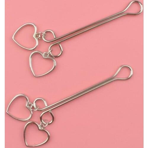 1 Pcs Steel Labia Clips / Labium Clamps / Brease Nipple Clamps / Clitoris Clips /Ear Clips Exotic Accessories