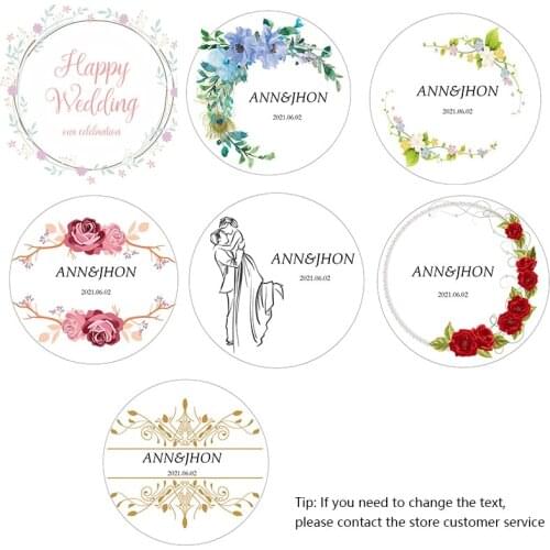 100pcs Merci gracias thank you DIY 1.5inch white custom add your text wedding birthday candy gift paper sticker label