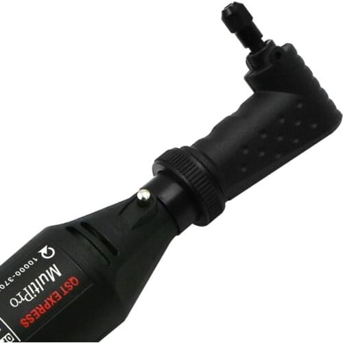 203F Plastic + Metal Right Angle Converter Attachment For Tool Accessories Rotary Tools Power Tools Right-Angle Drills