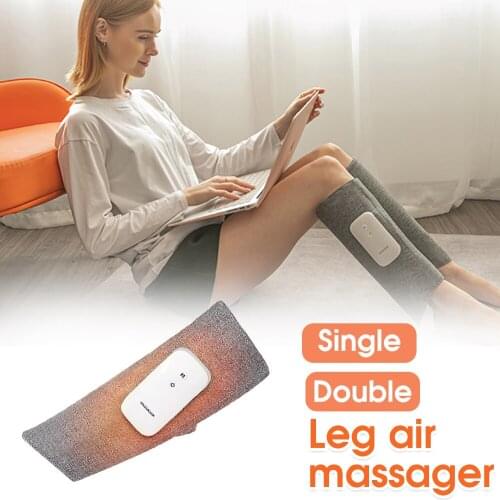 Leg Massager Wireless With Smart Air Compression Rechargable Controlled Heating Calf Massage Electric Relief Muscle Pain Relax