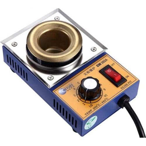 Lead-free tempering small tin furnace, titanium plating tin melting furnace 36*30mm soldering tin furnace 36mm tin furnace
