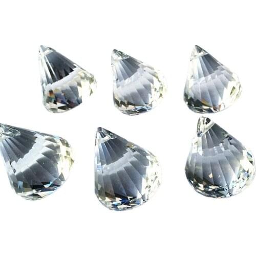 24pcs/lot Transparent Color 40*45mm Crystal Diamond Balls for Crystal Chandelier Parts, Crystal Lighting Pendants