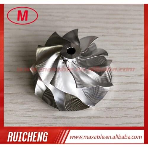 K04 41.00/50.96mm 5304-123-2036 9+0 blades Point milling performane billet compressor wheel for 5303-970-0086/0087/0105/0106