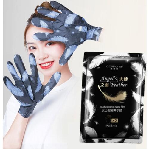 Hand Mask Moisturizing Whitening Exfoliating Anti-Wrinkle Anti-Cracking Anti-Aging Smooth Gloves Volcanic Mud Skin Care 40g