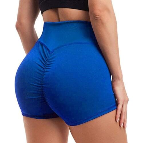 Sexy Women Shorts High-quality High Waist Sports Shorts Workout Fitness Breathable Comfortable Solid Color Shorts 2021 New