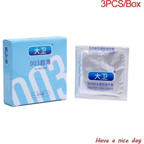 Super Ultra Thin Condoms Intimate Condones Slim Penis Sleeve Kondom Adult Sex Toy Product For Men 3pcs Condoms