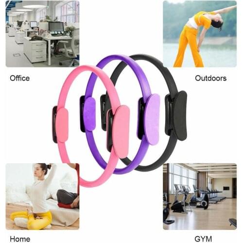 Professional Fitness Pilates Ring Multicolor Yoga Resistance Training Circle Multifunctional Body Exercise Loop