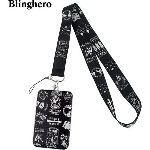 CB230 TV Show Peaky Blinders Lanyard Keychain Cartoon Phone Lanyard Women Strap Neck Lanyards for ID Card Keys Friends Gifts
