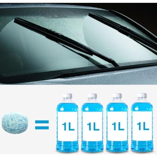 Hot Sale Car Windshield Glass Cleaner Effervescent Tablets Car Solid Wiper Wiper Auto Window Cleaner Car Accessorie