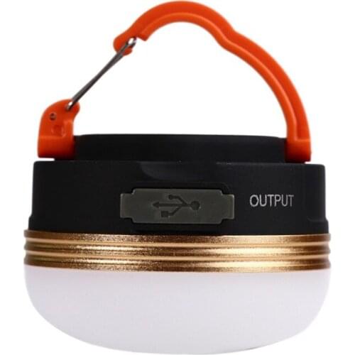 Battery or USB charging led portable lantern LED camping tent light with magnet hanging or magnetic led working emergency lamp
