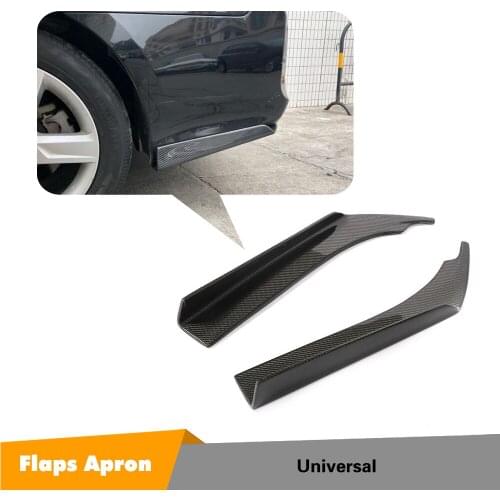 Rear Bumper Lip Spoiler Splitters for BMW M3 M5 AUDI A5 A4 BENZ VW TOYOTA All Cars Carbon Fiber Universal Splitters