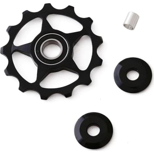 11T 13T MTB Road Bike Rear Derailleur Pulley Bicycle Rear Derailleur Pulley Roller Idler Bearing Jockey Wheel Bicycle Parts New