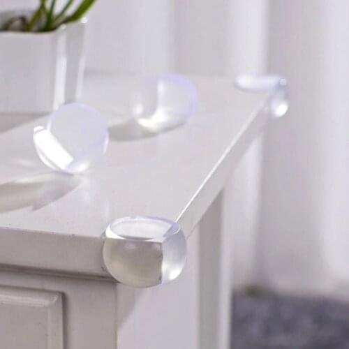 2021 Child Baby Green Safety Silicone Protector Table Corner Edge Protection Cover for Children Safety Kids Anticollision Guards