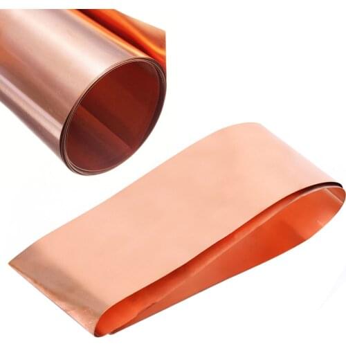 1pc 0.2mm*100mm*1000mm 99.9% High Purity Pure Copper Cu Metal Sheet Foil Plate