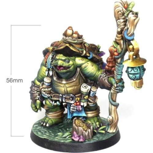 56mm Resin Model Kits Turtle Master Unpainted No Color DW--037