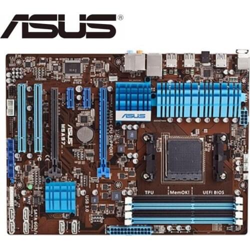 ASUS M5A97 used desktop motherboard DDR3 Socket AM3+ 32GB USB2.0 UBS3.0 SATA3 970 motherboard