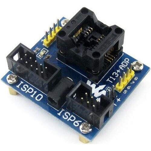 Free Shipping! ATtiny13A-SSH ATtiny13A-SSU ATtiny13 SOIC8 150mil AVR Programming Adapter Socket