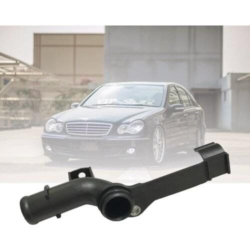 Black Plastic Engine Water Pipe Oil Cooler to Cylinder Head Fit for Mercedes Benz C230 W203 M271 A 2712001352