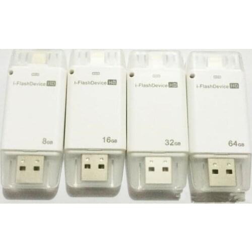 For Lightning flash drive 16g 32g 64g 128g Usb Pen Drive 6 Language Otg Usb Flash Drive For iPhone /6/6s Plus/ipad memory drive